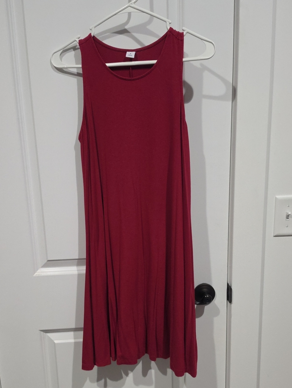 Old Navy Sleeveless Wine Swing Dress